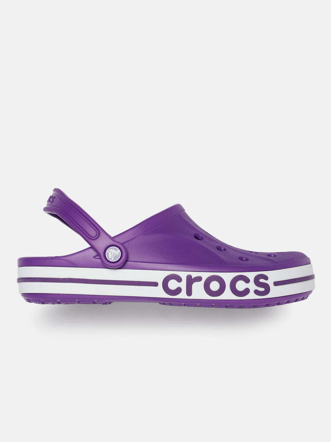Unisex Purple Solid Bayaband Clog